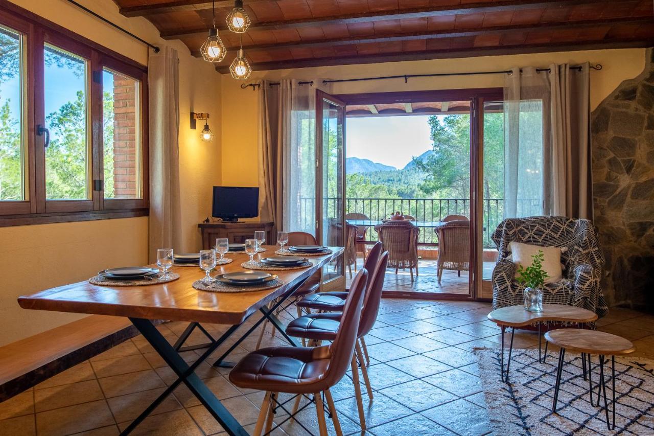 Aldeamia, Cozy Villa For 8 People, Pool, Mountain View, Beach At 8 Min Vilanova de Escornalbou Esterno foto